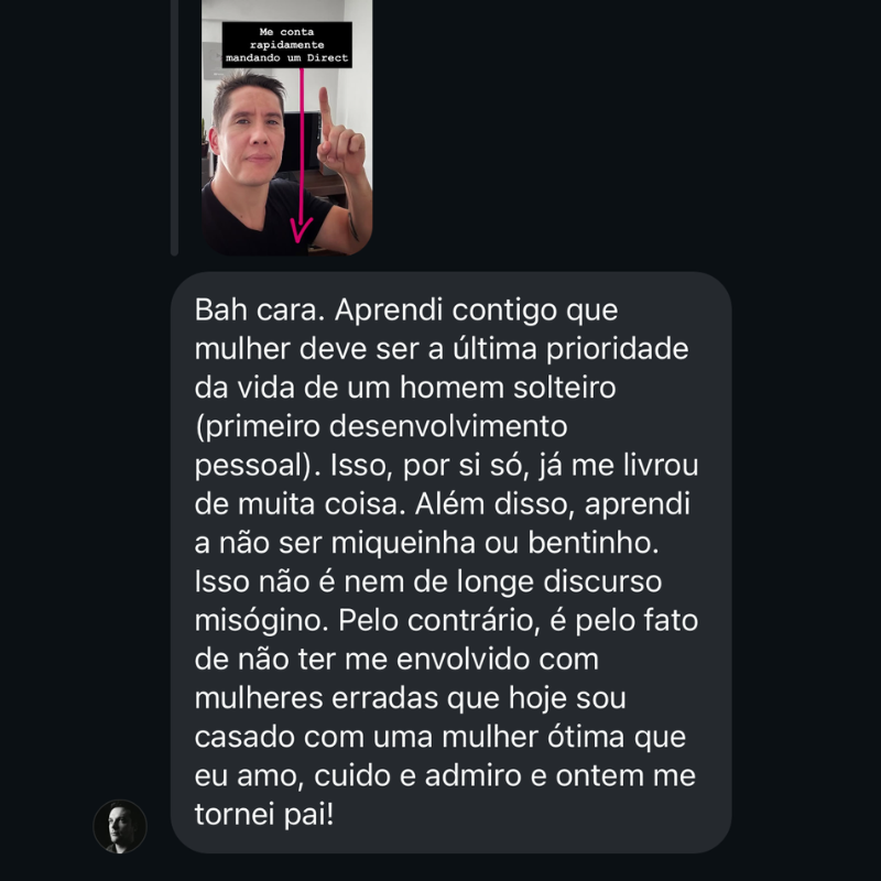 Depoimento real de aluno 3 do Método SAGAZ